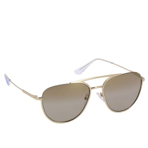 prada gold rimmed sunglasses|shop prada sunglasses online.